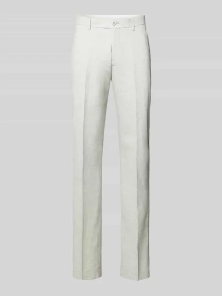 Spodnie do garnituru z mieszanki lnu model ‘Pure’ S.oliver Black Label