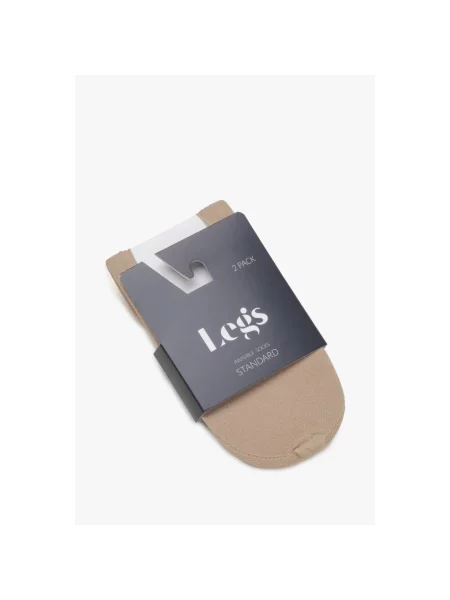 Шкарпетки-слідки натуральний 2 шт Legs бежеві