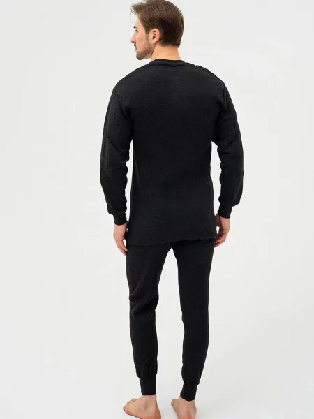 Термобелье Lux Cotts Wool черное