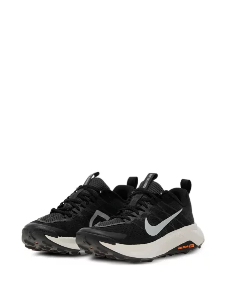 Krótka koszulka Nike sznurowana koronkowa niebieska