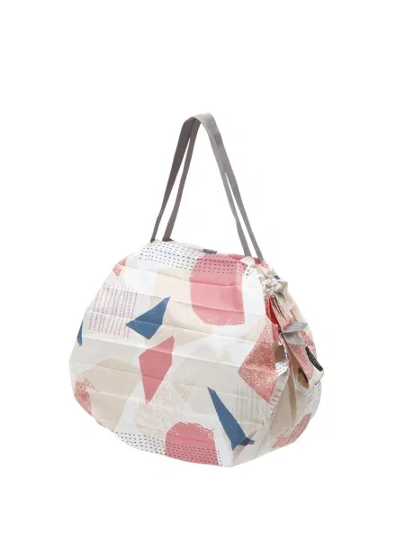 Shupatto Shopper táska Compact Bag M kék / fáradt rózsaszín fehér