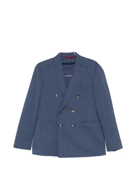 Costum Vela Shop cu două rânduri de nasturi albastru