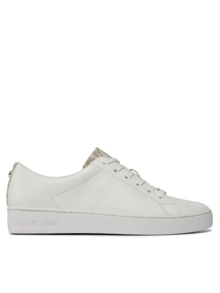MICHAEL Michael Kors Сникърси Keaton Lace Up Екрю