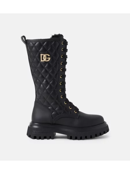 Gyerek bokacsizma Dolce&gabbana fekete