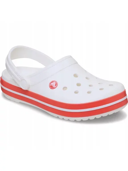 Crocs Buty Chodaki Klapki Crocband Clog białe
