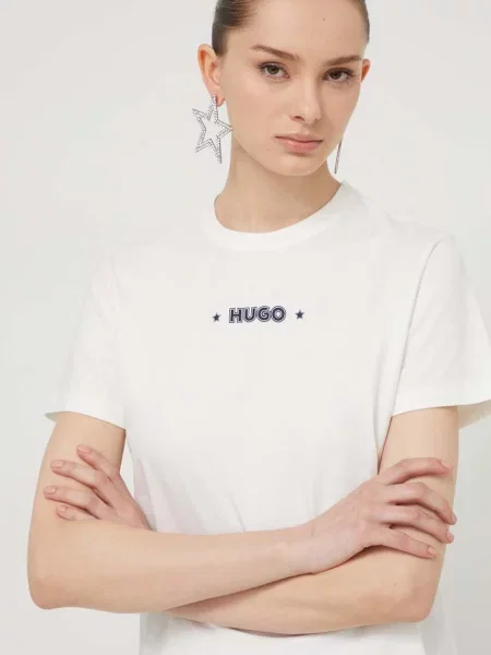 Тениска HUGO бяло