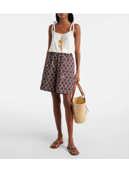 Top Max Mara din jerseu alb