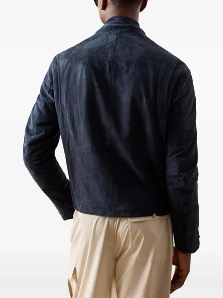 Велурено яке Ralph Lauren Purple Label синьо