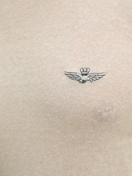 Aeronautica Militare vászon póló bézs