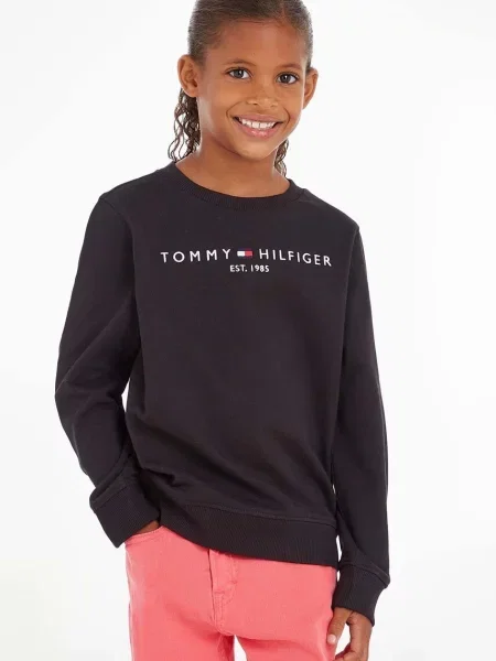 Tommy Hilfiger Dječja dukserica crna