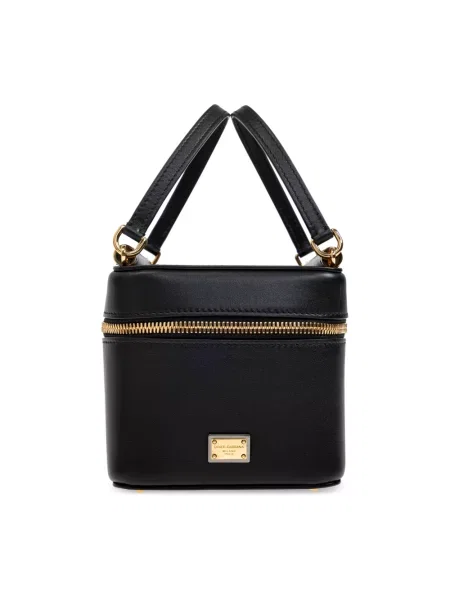 Torebka Dolce And Gabbana skórzana czarna