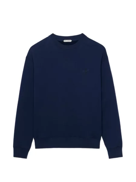 Pulover Jw Anderson cu broderie albastru