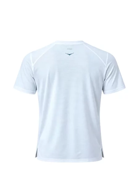 Scurt tricou Hoka alb