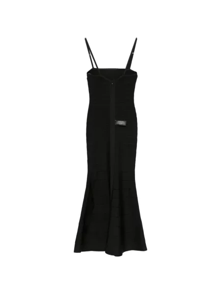 Rochie maxi Hervé Léger negru