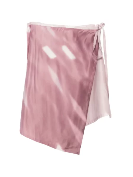 Fusta mini Julie Kegels asimetrică roz