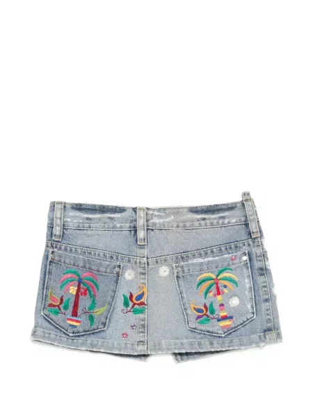 Fusta mini Dsquared2 albastru