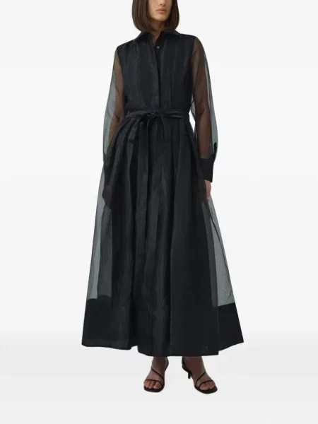 Rochie maxi Simkhai din organza negru