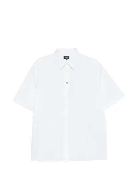 Krátká košile Fendi bílá