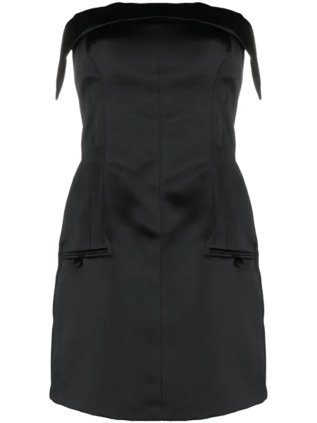 Rochie Philosophy Di Lorenzo Serafini din satin negru