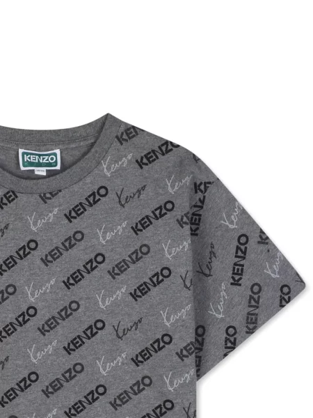 Dětské tričko Kenzo šedé