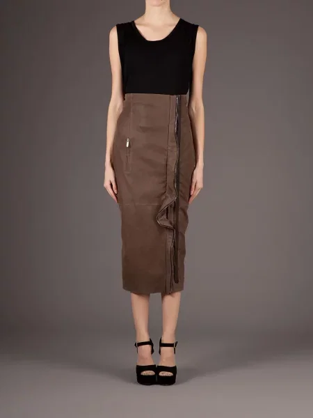 Fusta maxi Haider Ackermann maro