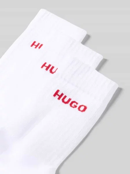 T-shirt z czystej bawełny Hugo biała