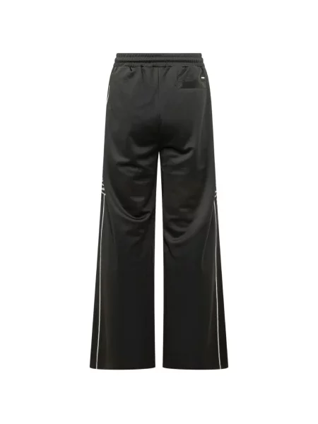 Pantaloni Amiri cu broderie alergare negru