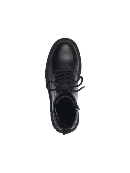 Pantofi Tamaris cu șireturi negru