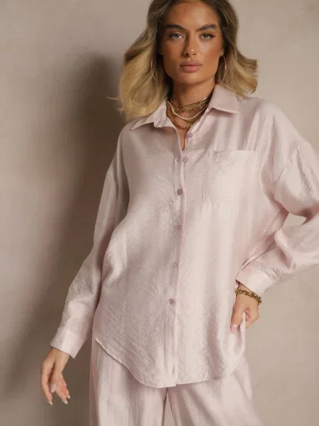 Cămașă Liozira deschis roz