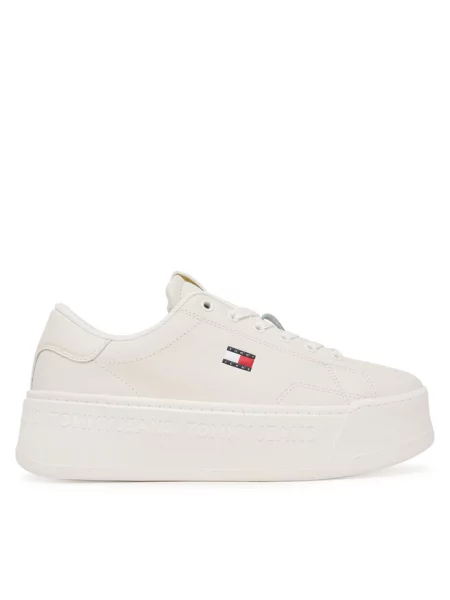 Sneakersy Tommy Jeans białe