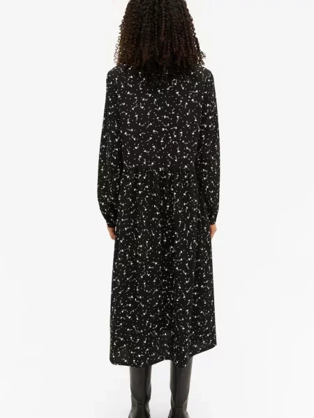 Макси платье Monki черное