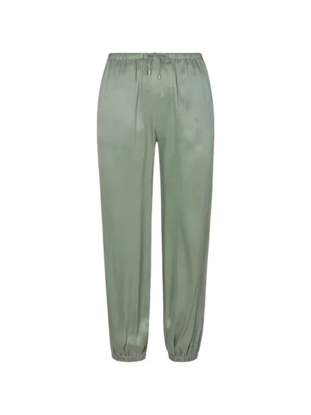 Pantaloni Hevron cu cordon verde