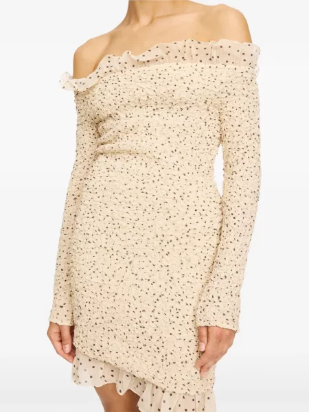 Rochie By Malene Birger cu buline cu volane