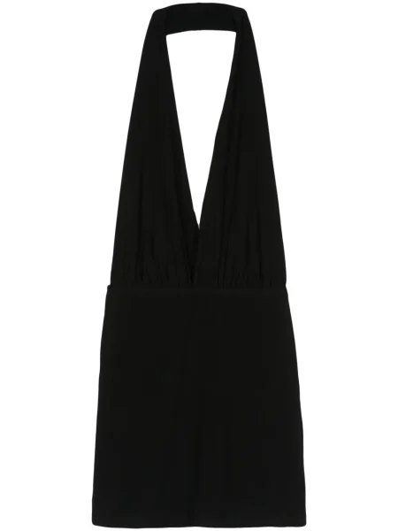 Podkoszulka Alchemy z dekoltem halter czarna