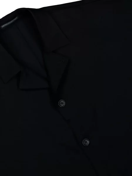 Geacă Yohji Yamamoto asimetrică negru