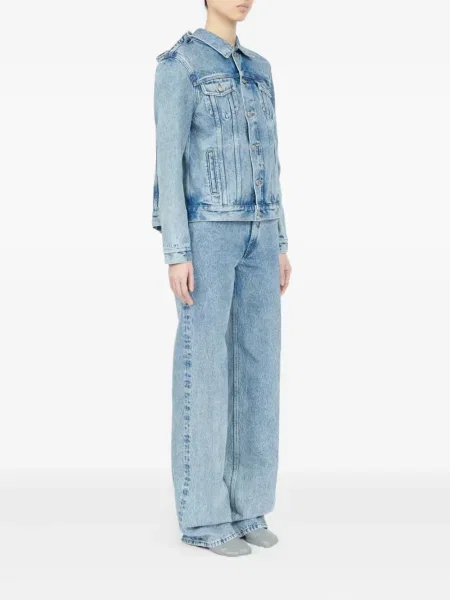 Geacă de blugi Mm6 Maison Margiela albastru