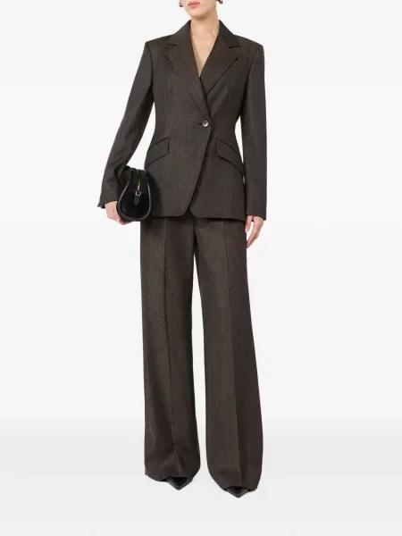 Sacou Max Mara de lână maro