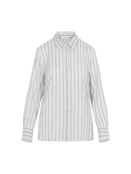 Długa koszula Peserico biała