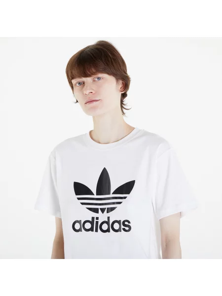 Tričko adidas Originals Trefoil béžová