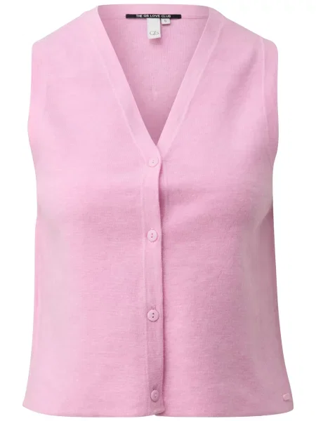 QS Pleten brezrokavnik roza