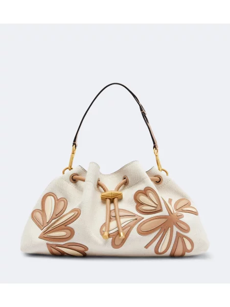 Geantă Jimmy Choo din piele alb