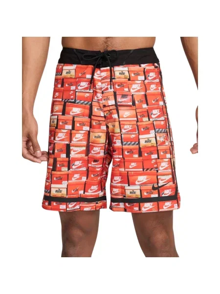 Spodenki sportowe Nike pomarańczowe