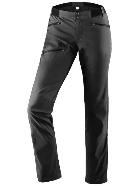 LASCANA ACTIVE Pantaloni outdoor gri / negru alb