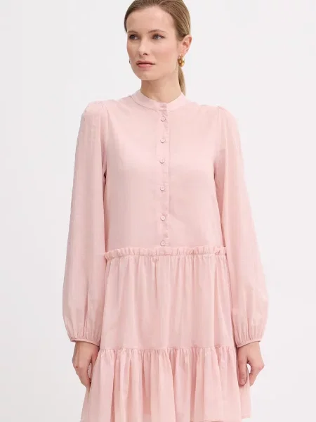 Twinset rochie din roz