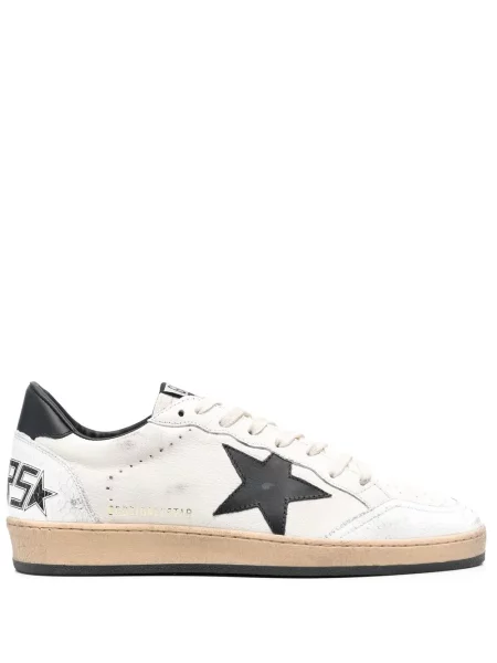 Sneakerși Golden Goose din piele alb
