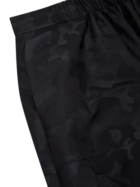 Spódnica midi Tomboy w kamuflażu do kolan czarna