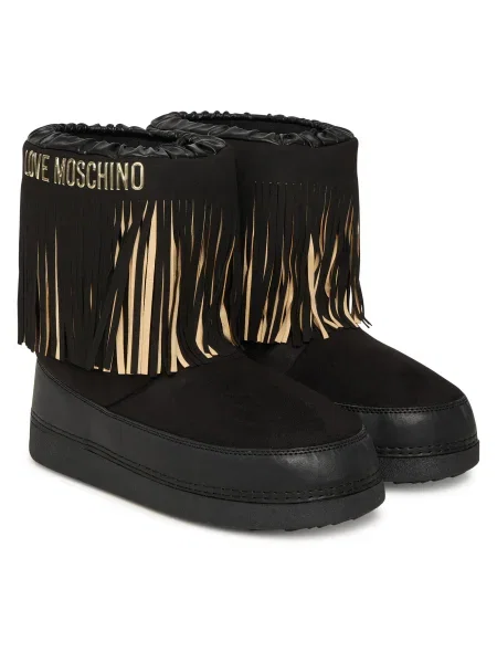 Hócsizma Love Moschino fekete