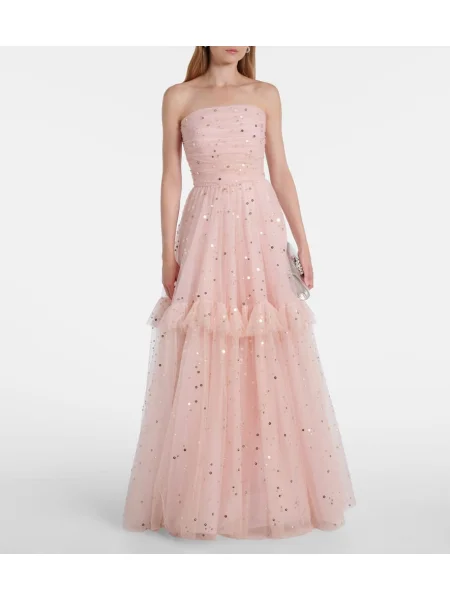 Rochie Jenny Packham roz