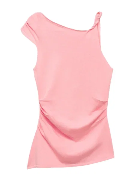 MANGO Top YENNY deschis roz