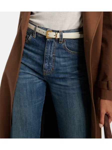 Bőr öv Saint Laurent fehér